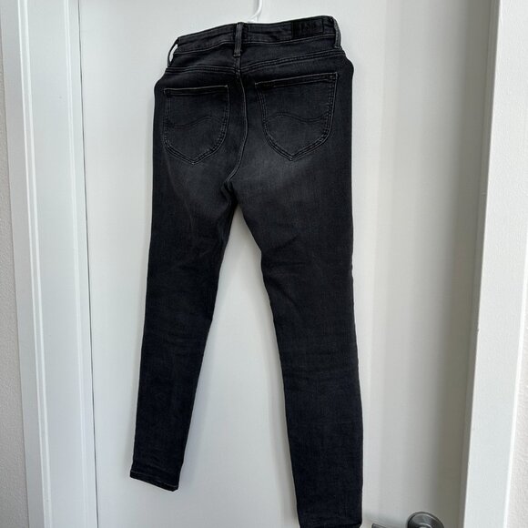 Lee - Scarlett High Waisted Jeans, Shark Grey, US 29/31 - Picture 4 of 6
